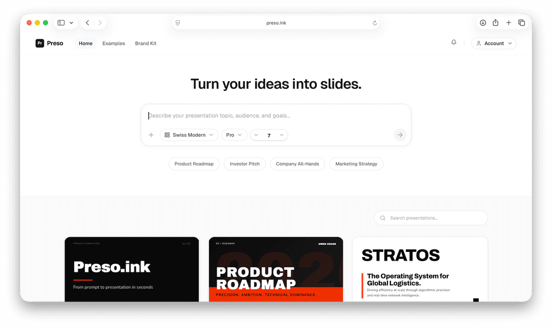Preso AI